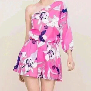 Yumi Kim Pink Floral Dress Size Medium NWT​​